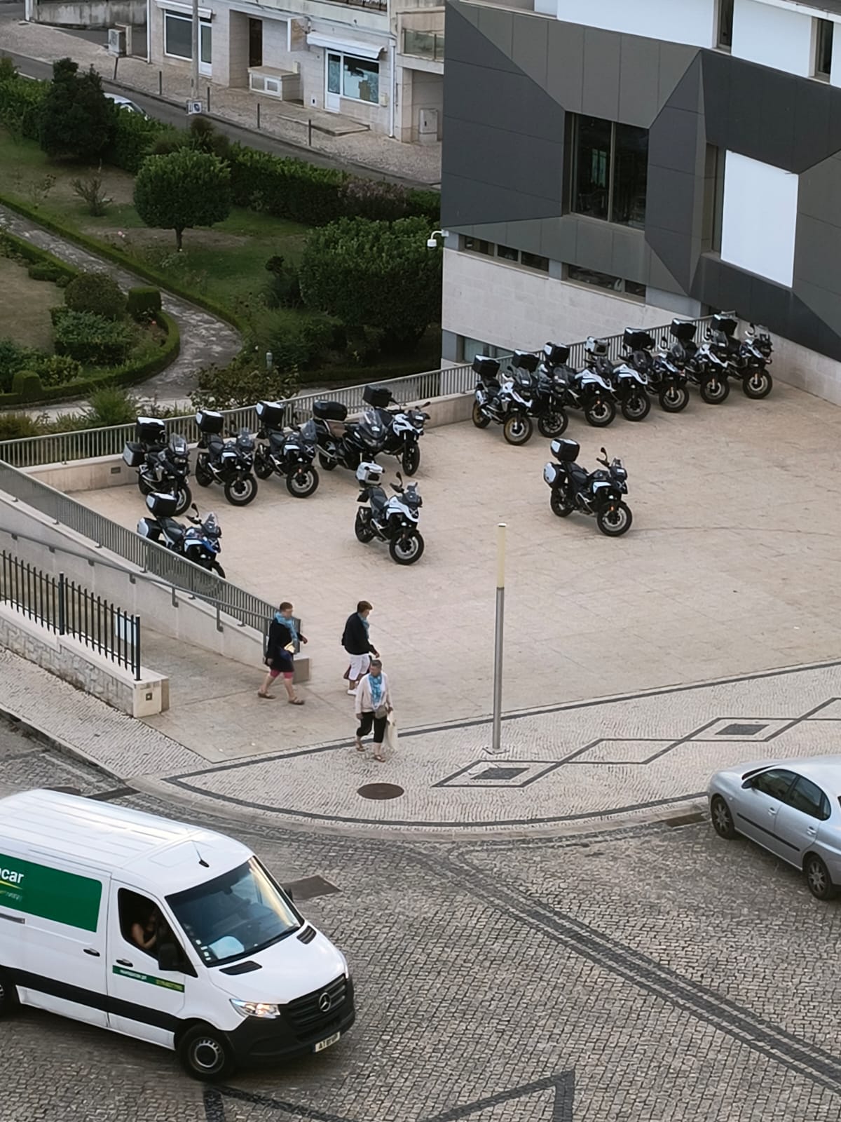 viagem de moto na Europa